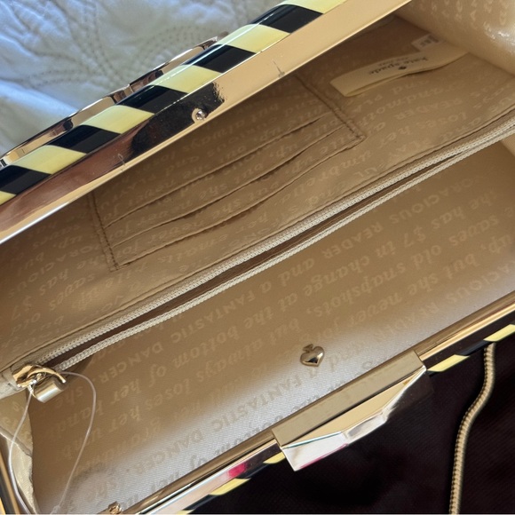 Kate Spade Striped Ice Cream Clutch - Picture 7 of 7